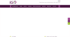 Desktop Screenshot of icv.fr