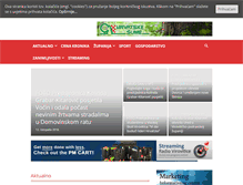 Tablet Screenshot of icv.hr